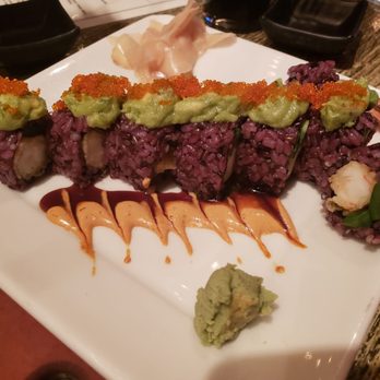Tokio Pub - Scorpion-fire roll. Pretty tasty. - Japanese Near Me - Schaumburg, Illinois Tokio Pub - Scorpion-fire roll. Pretty tasty. - Japanese Near Me - Schaumburg, Illinois