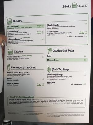 Menu photo 7 Shake Shack Hong Kong, HK Menu photo 7 Shake Shack Hong Kong, HK