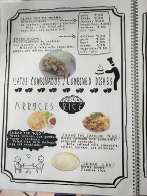 Menu photo 4 Thai Tuk Tuk Barcelona, B