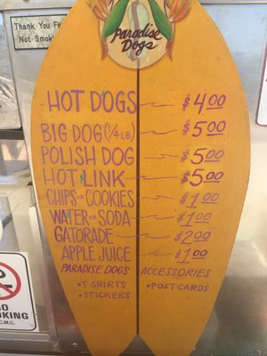 Menu photo 2 Paradise Dogs Santa Cruz, CA Menu photo 2 Paradise Dogs Santa Cruz, CA