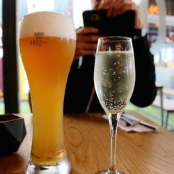 The Flying Moa - Our drinks