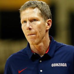 Gonzaga head coach Mark Few.