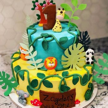 Anello's Pastries - a jungle themed cake - Bakeries Near Me - Brielle, New Jersey