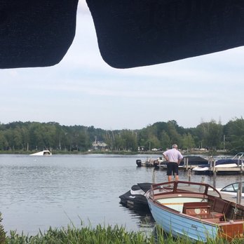 Wolfetrap Grill & Rawbar - View from the patio - Seafood Near Me - Wolfeboro, New Hampshire Wolfetrap Grill & Rawbar - View from the patio - Seafood Near Me - Wolfeboro, New Hampshire