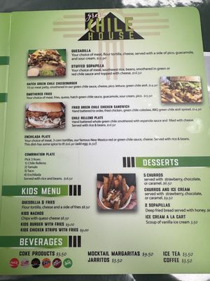 Menu photo 5 Green Chile House North Salt Lake, UT