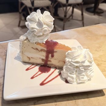 The Cheesecake Factory - Peach Perfect cheese cake - Desserts Near Me - Schaumburg, Illinois The Cheesecake Factory - Peach Perfect cheese cake - Desserts Near Me - Schaumburg, Illinois