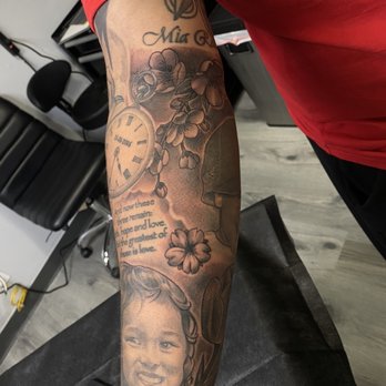 Memory Lane Tattoo Studio - Part of the half sleeve I've gotten done from Henry. - Tattoo Near Me - Costa Mesa, California Memory Lane Tattoo Studio - Part of the half sleeve I've gotten done from Henry. - Tattoo Near Me - Costa Mesa, California