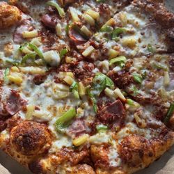 Domino's Pizza - Hawaiian Speciality Pizza.