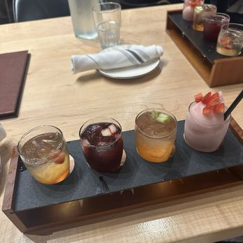 Catalú - Sangria flight - SO GOOD!!! - Spanish Near Me - Charlotte, North Carolina