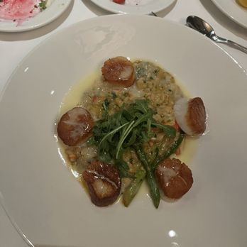 The Capital Grille - Seared Sea Scallops with Maine Lobster and Asparagus Risotto - Steakhouses Near Me - Oklahoma City, Oklahoma The Capital Grille - Seared Sea Scallops with Maine Lobster and Asparagus Risotto - Steakhouses Near Me - Oklahoma City, Oklahoma