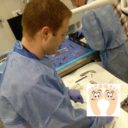 Canyon Foot and Ankle - Dr. Levi J.Berry DPM practicinge a midfoot fusion procedure with Wright medical. 478 South Main Street Spanish Fork Utah 84660