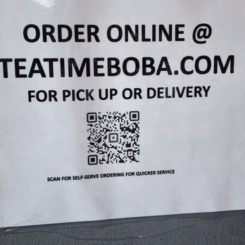 Tea Time Boba Tea Lounge - Don't have time to chill, order 1st and pick up:) - Coffee & Tea Near Me - High Point, North Carolina