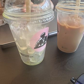 JOE & THE JUICE - Iced Matcha Latte 12oz and Iced Latte 12oz - Coffee & Tea Near Me - San Ramon, California