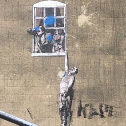 Banksy  Love Cheat - The image