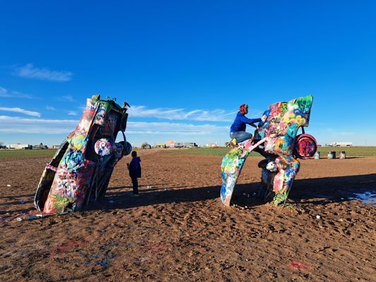 Cadillac Ranch by null