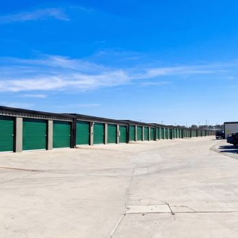 Lockaway Storage - Drive-up storage units on left side and parking area on right side - Self Storage Near Me - Schertz, Texas Lockaway Storage - Drive-up storage units on left side and parking area on right side - Self Storage Near Me - Schertz, Texas