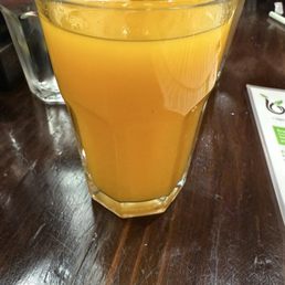 Fresh squeezed orange juice