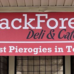 Black Forest Deli - Outside sign