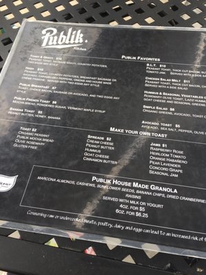 Menu photo 8 Publik Kitchen Salt Lake City, UT Menu photo 8 Publik Kitchen Salt Lake City, UT