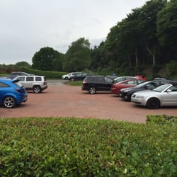 The Squirrel Inn - The main car park