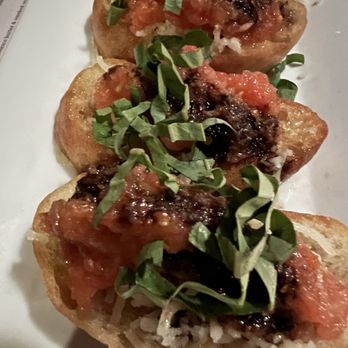 Bar Acuda - Whole Roasted Tomato Bruschetta - Tapas Bars Near Me - Hanalei, Hawaii