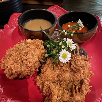 Roister - Chicken and chamomile - New American Near Me - Chicago, Illinois Roister - Chicken and chamomile - New American Near Me - Chicago, Illinois