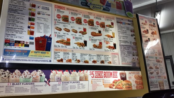 Menu photo 6 Sonic Drive-In Junction City, KS