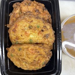 Vegetable Egg Foo Young