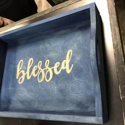 She’s Crafty - Finished tray