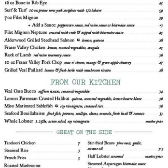 Seasons In the Park - Menu - Seafood Near Me - Vancouver, British Columbia Seasons In the Park - Menu - Seafood Near Me - Vancouver, British Columbia
