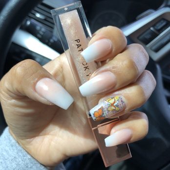 Nail Chic - Of course w a little Patrick Ta moment. Ugh! Look at the blend. And the butterflies. - Nail Salons Near Me - Newark, California
