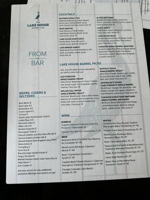 Menu photo 1 The Lake House Kitchen & Bar Kent, OH Menu photo 1 The Lake House Kitchen & Bar Kent, OH