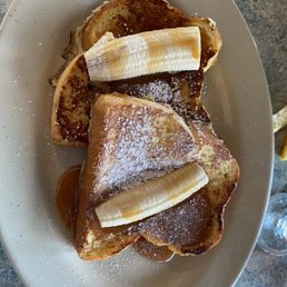 Banana Foster French toast