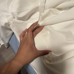 stain after dry cleaning