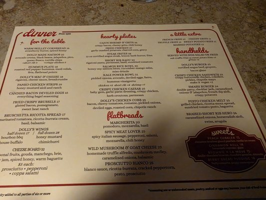 Menu photo 2 Dolly's New York, NY