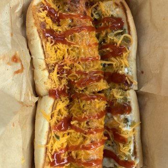 Wilda's Grill - House dog add ketchup - Hot Dogs Near Me - Redding, California