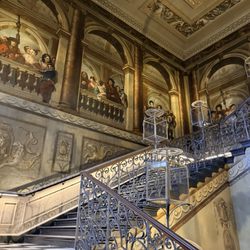 Kensington Palace - Opulent stairway of King George II
