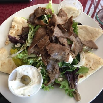 Cedars Cafe - Pam's Greek Gyro Salad - Middle Eastern Near Me - Melbourne, Florida Cedars Cafe - Pam's Greek Gyro Salad - Middle Eastern Near Me - Melbourne, Florida