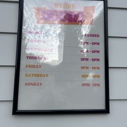 Market Street Sweets - Hours (August 2025)