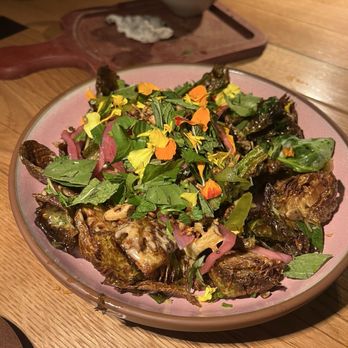 Valley Goat - crispy brussels sprouts - New American Near Me - Sunnyvale, California Valley Goat - crispy brussels sprouts - New American Near Me - Sunnyvale, California