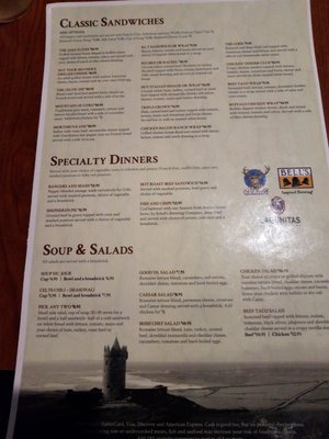 Menu photo 1 Celts Irish Pub and Grill Rosemount, MN