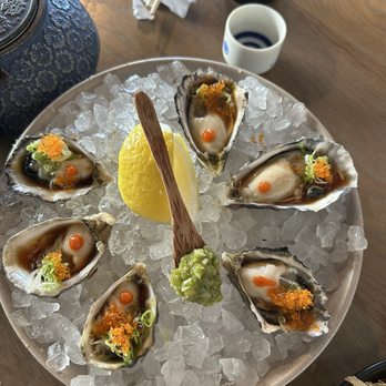 Sushi Q - Two types of oysters - Japanese Near Me - Sacramento, California Sushi Q - Two types of oysters - Japanese Near Me - Sacramento, California