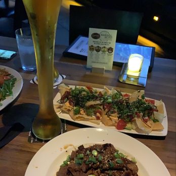 Yard House - Half yard, poke nachos, Korean beef - New American Near Me - Concord, California