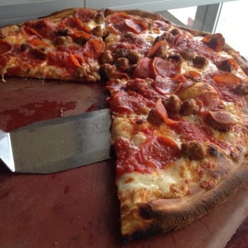 Anthony's Coal Fired Pizza & Wings - Large pepperoni meatball pizza - Pizza Near Me - Commack, New York