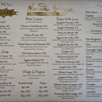 Amedeo - To Go Menu - Pizza Near Me - Las Vegas, Nevada Amedeo - To Go Menu - Pizza Near Me - Las Vegas, Nevada
