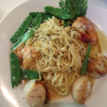 Assaggio - My scallops and shrimp with fettuccine - Italian Near Me - Mililani, Hawaii Assaggio - My scallops and shrimp with fettuccine - Italian Near Me - Mililani, Hawaii