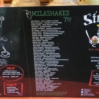 Strong Hearts Cafe - Menu side 1 - Sandwiches Near Me - Syracuse, New York Strong Hearts Cafe - Menu side 1 - Sandwiches Near Me - Syracuse, New York