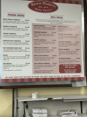 Menu photo 1 Ranch Market Napa, CA Menu photo 1 Ranch Market Napa, CA