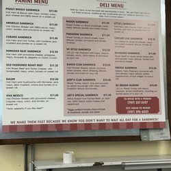 Ranch Market - Menu, January 2025