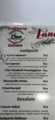Ciao Trattoria Italiana by null
